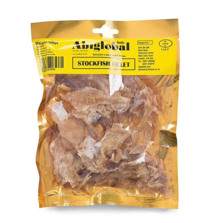Boneless stockfish – 100g
